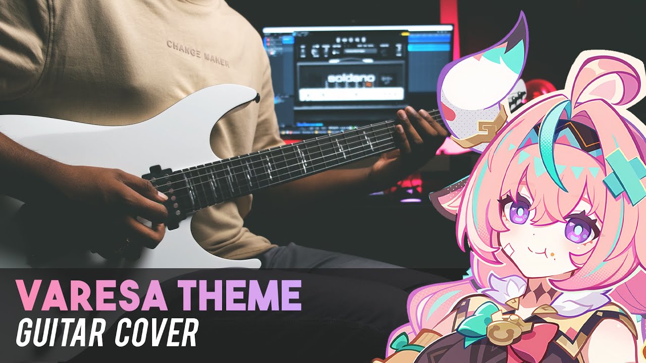 Varesa Theme Music - Guitar Cover (Character Trailer Theme) Pre-Tournament Prep | Genshin Impact