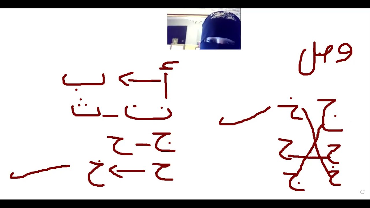 الحصة الثانية في تأسيس اللغة العربية بطريقة نور البيان