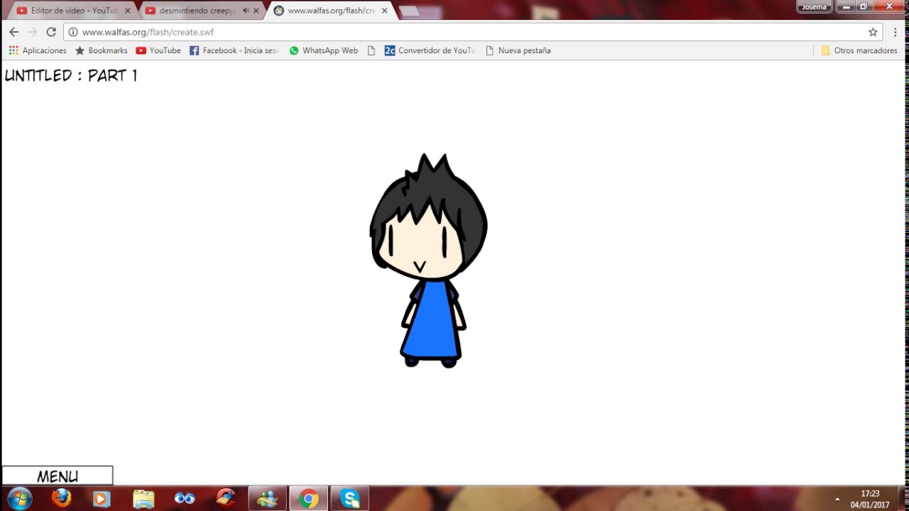 animacion de walfas con programas de pc de poca duracion