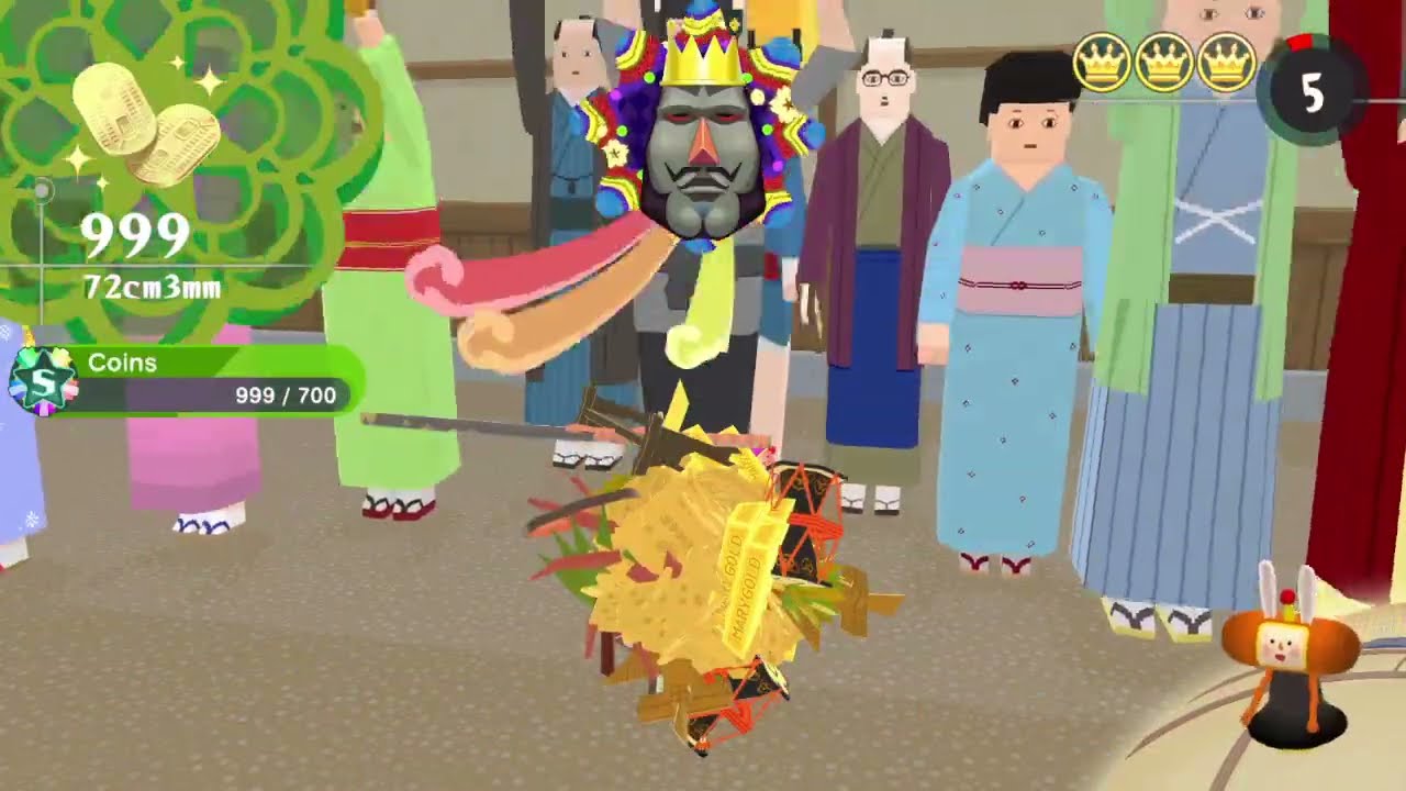 [Once Upon A Katamari] Lots of Coins - 72cm3mm