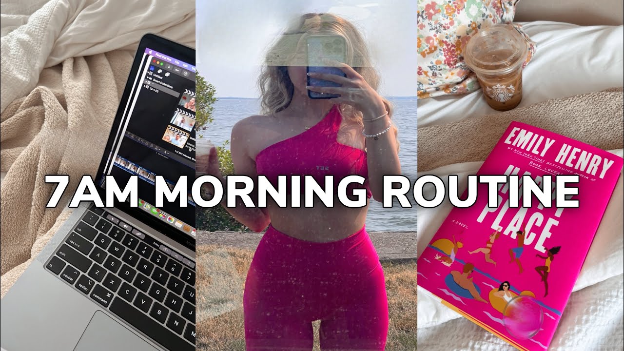 7 AM morning routine ❥ productive habits, resetting & self care!!