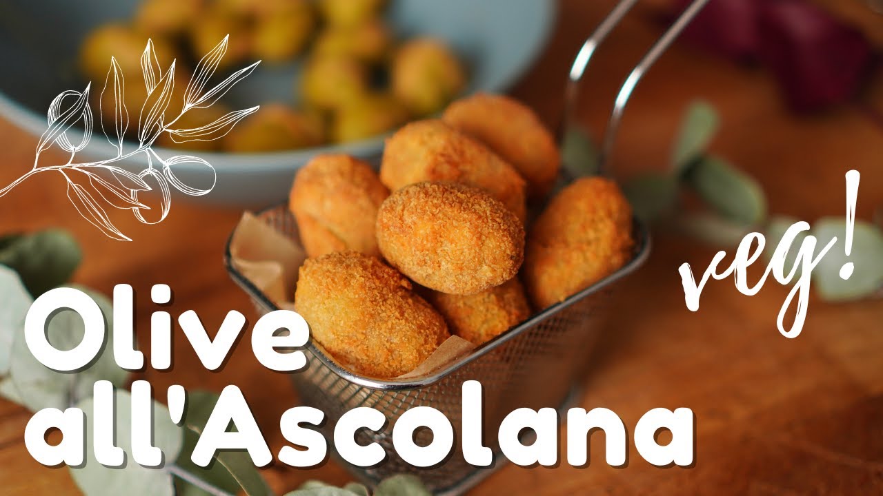 OLIVE ALL' ASCOLANA | SENZA CARNE | Ricetta SUPER GUSTOSA