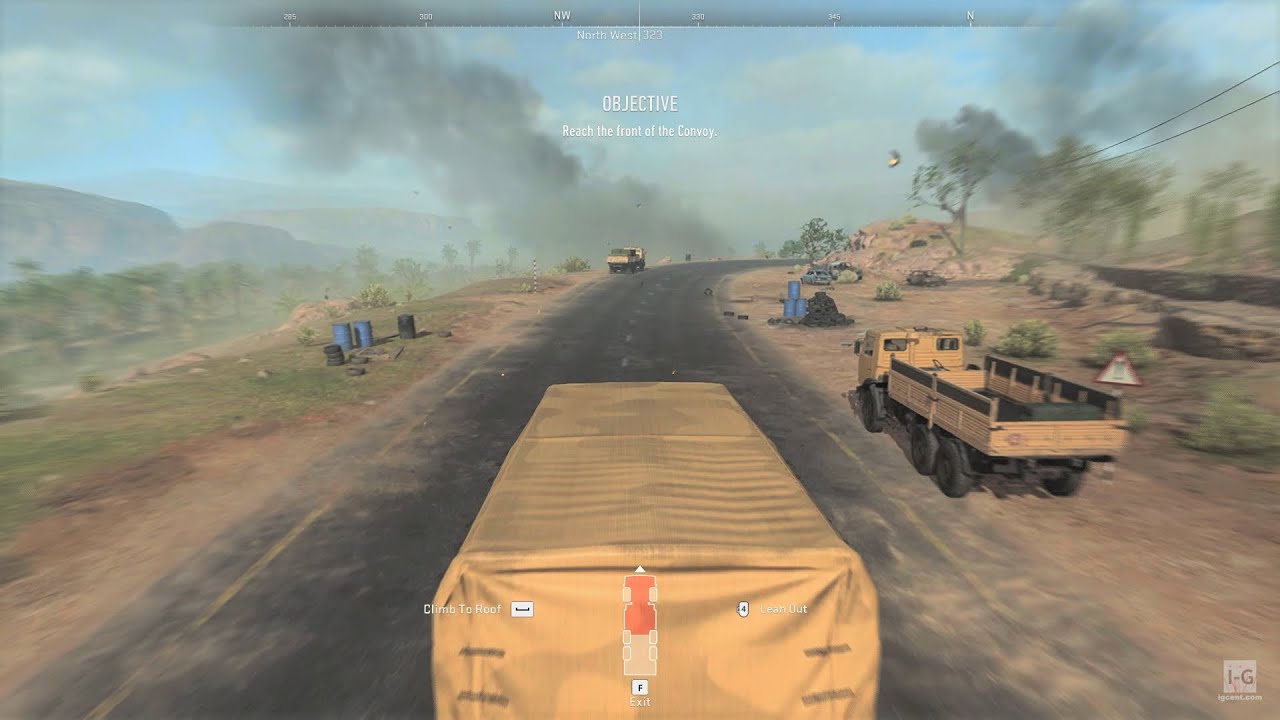 Конвой — Погоня по шоссе — Call of Duty: Modern Warfare 2 (2022)