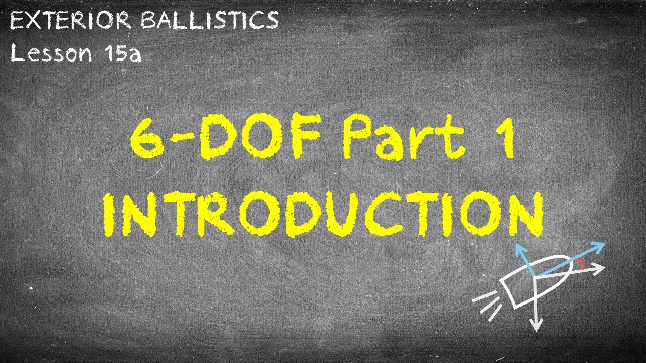 Lesson 15a 6dof Intro