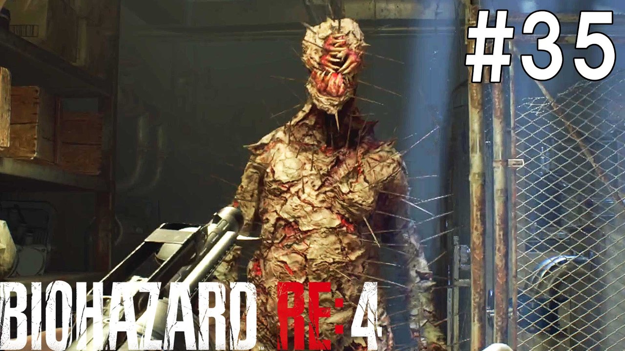 Biohazard RE:4 #35 UP GRADE？ 雑魚のくせに第二形態とかマジで！？