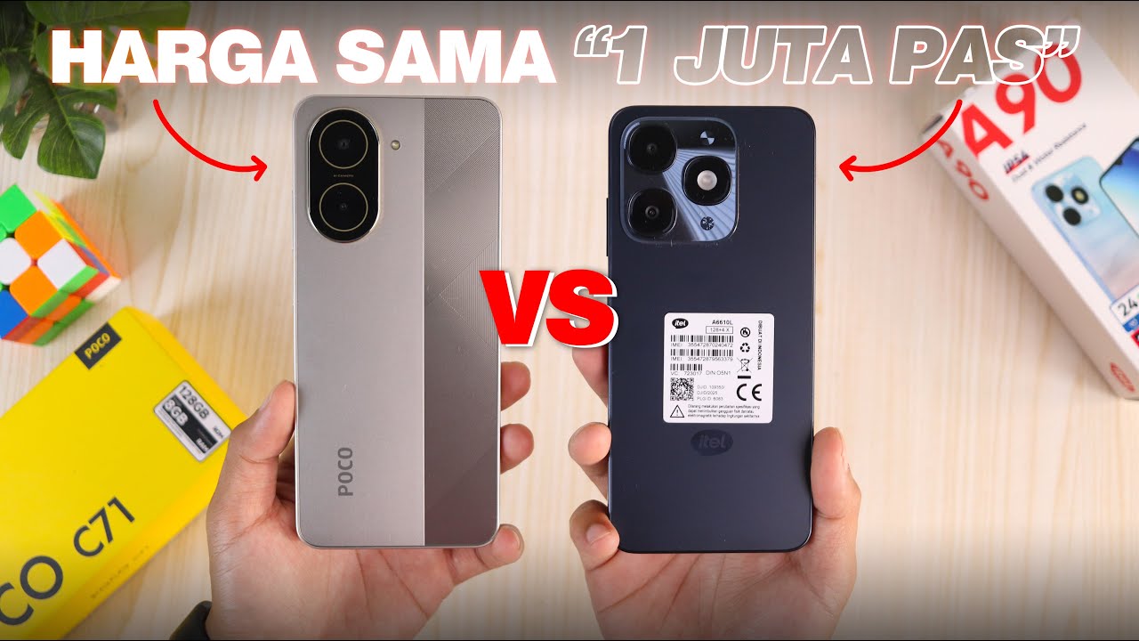 POCO C71 vs Itel A90 – Performa, Kamera, Baterai, Siapa Pemenangnya?