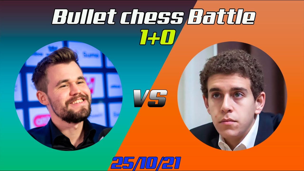 Magnus Carlsen vs Daniel Naroditsky | Bullet Chess 1+0 | Lichess.org | 25/10/21