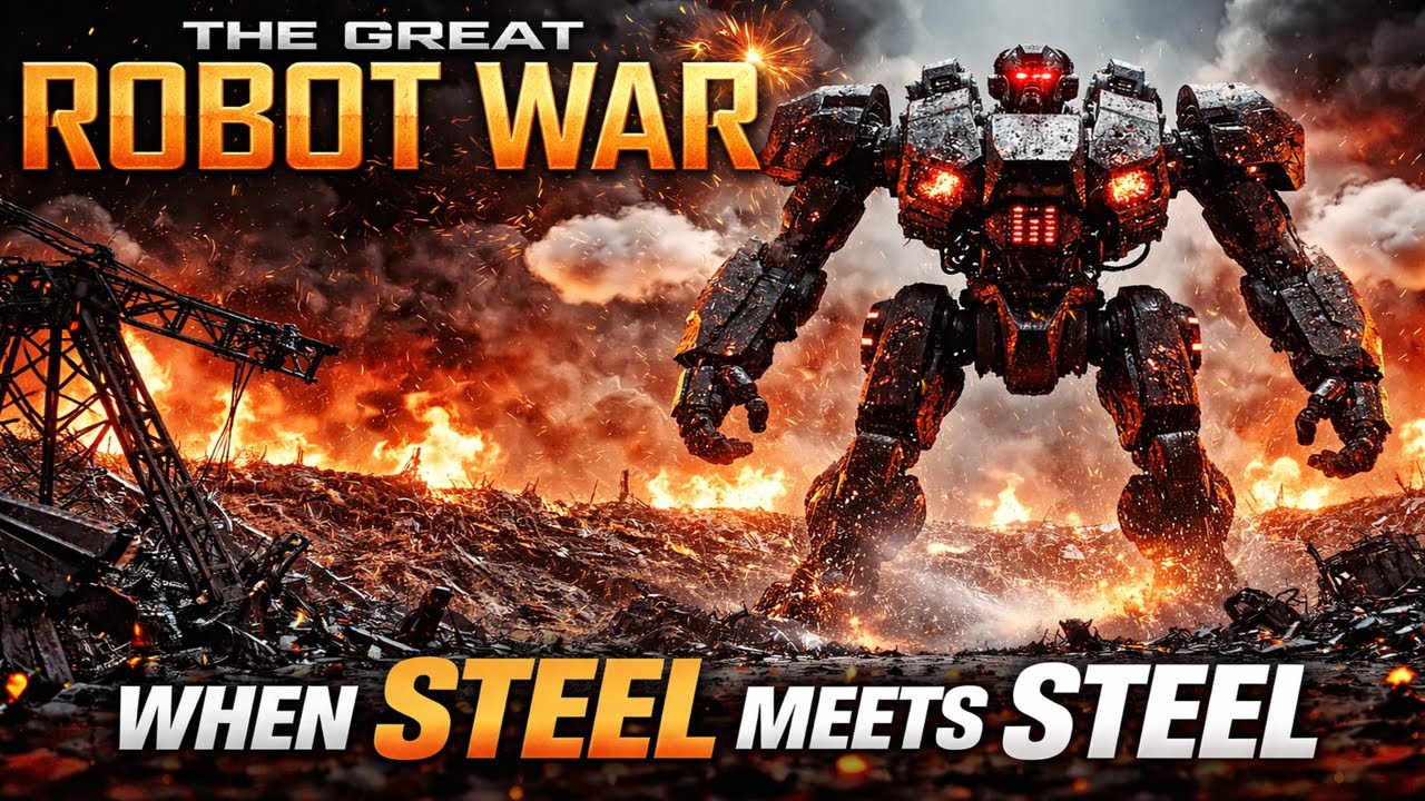 The Great Robot War When Steel Meets Steel Action Movie