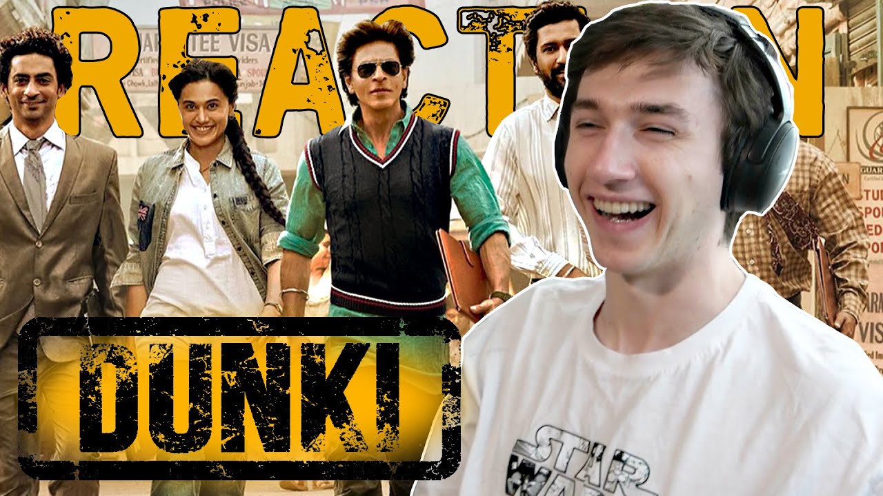 Реакция иностранца на фильм &laquo;DUNKI&raquo; (2023) | SRK | Taapsee Pannu | Смешно и эмоционально!
