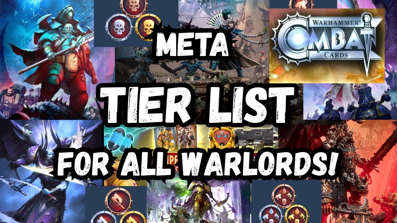 Meta TIER LIST for all Warlords in Warhammer Combat Cards!