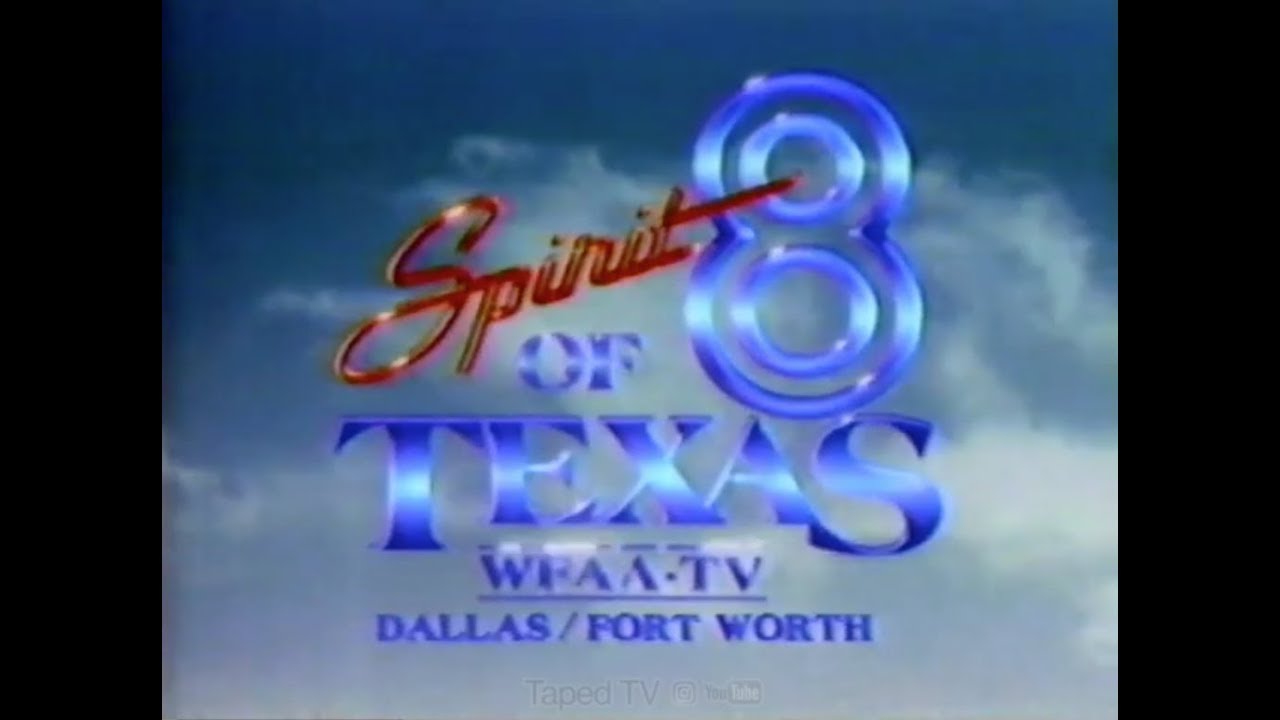 80s Local News - Spirit of Texas Channel 8 - Dallas / Fort Worth