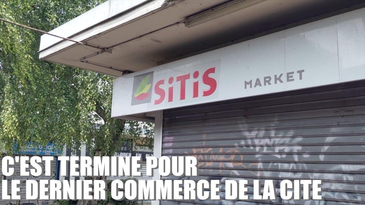 Fermeture du dernier commerce de la cité