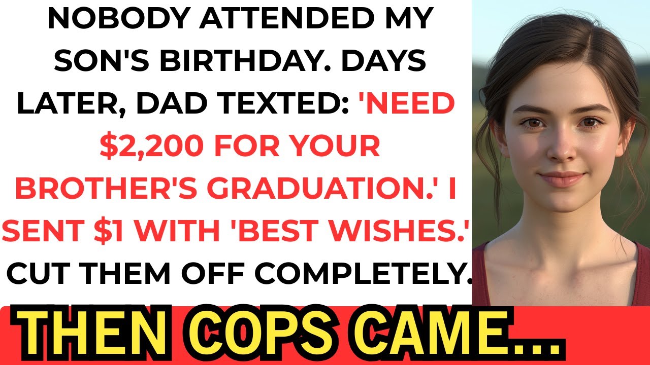 Family Ignored My Son's Birthday Party Then Demanded $2,200 for Brother's Graduation; I Sent $1...