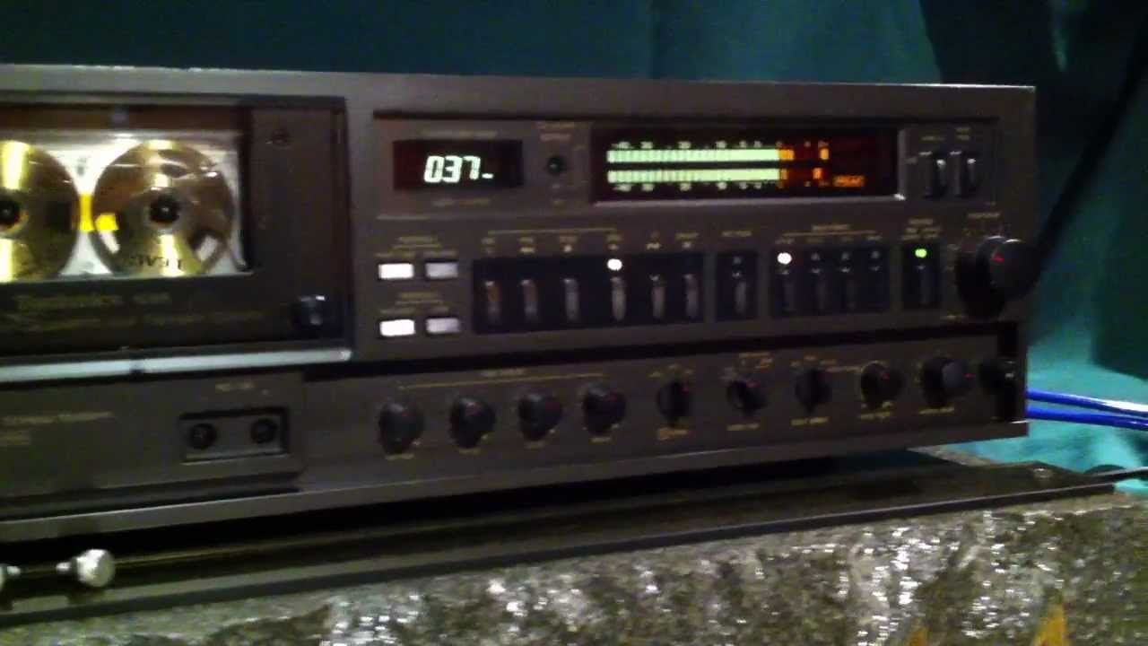 TECHNICS RS-M95 - The Real Cassette Beast in my house! One of the best cassette deck ever made...