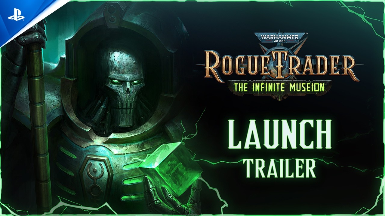 Warhammer 40,000: Rogue Trader The Infinite Museion - Launch Trailer | PS5 Games