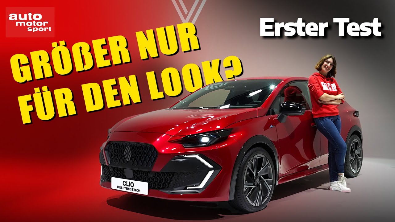 Renault Clio: Neues Design soll M&eacute;gane-Kunden locken
