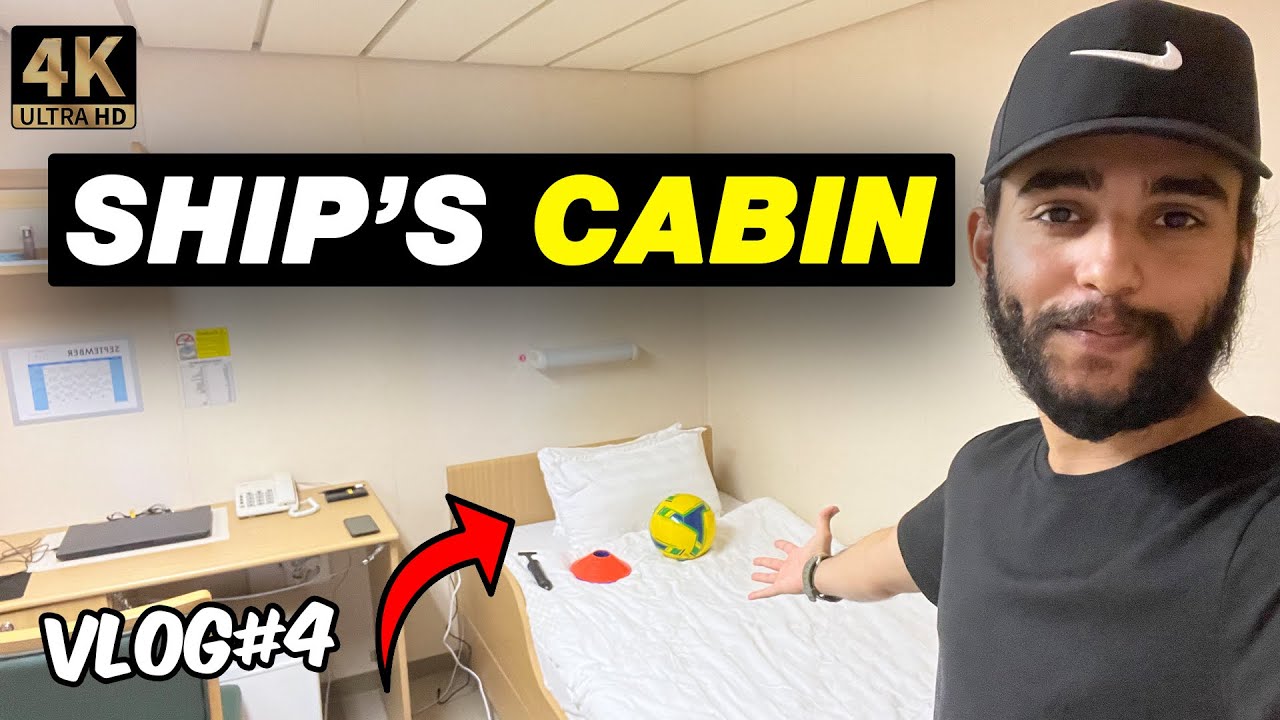 I SLEEP Here!! SHIP’s CABIN TOUR of a Third Officer in Merchant Navy | Jessy Singh Vlogs