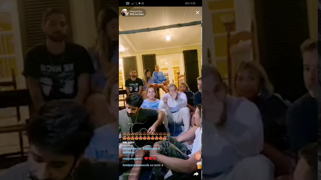 Camilo, Evaluna, Mau y Ricky y Ricardo Montaner - Por Primera vez (live tiktok)