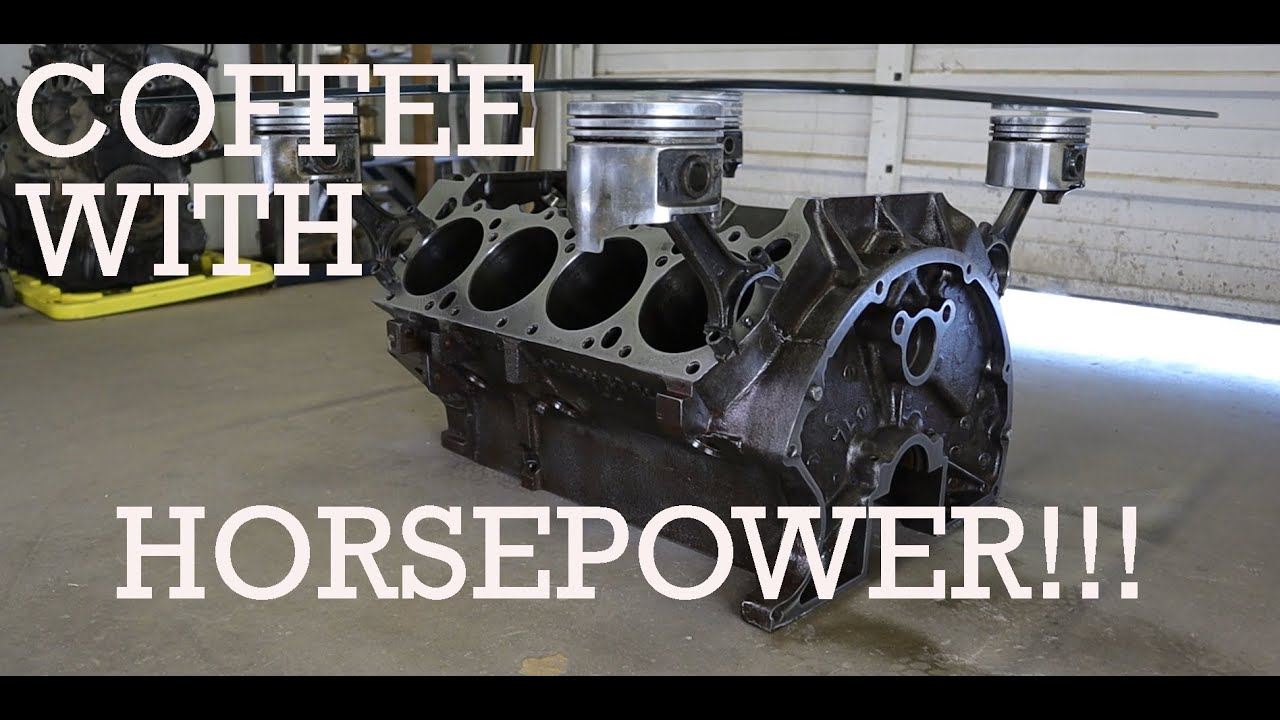 V8 Engine Coffee Table | Build Video |