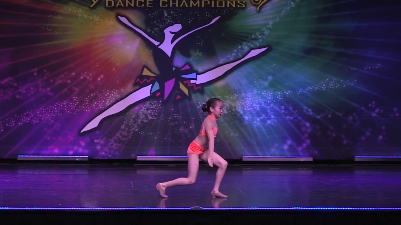 Sydney So - Jazz Solo Age 9 - Orange Coloured Sky - Dance Competition 2017