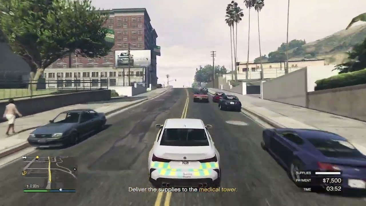 Grand Theft Auto V Online - Firestar's QuickiePharm Delivery 3