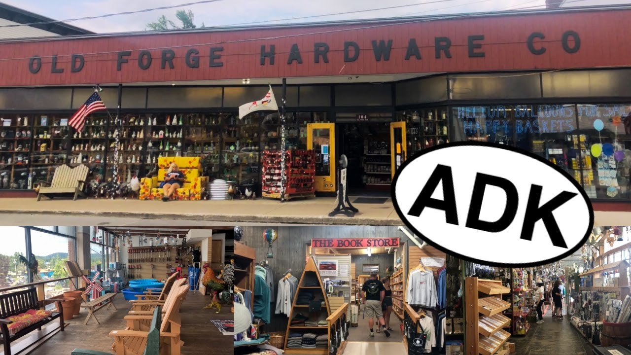 Window shopping at Old Forge Hardware Co. - Amazing General Store in Old Forge, NY