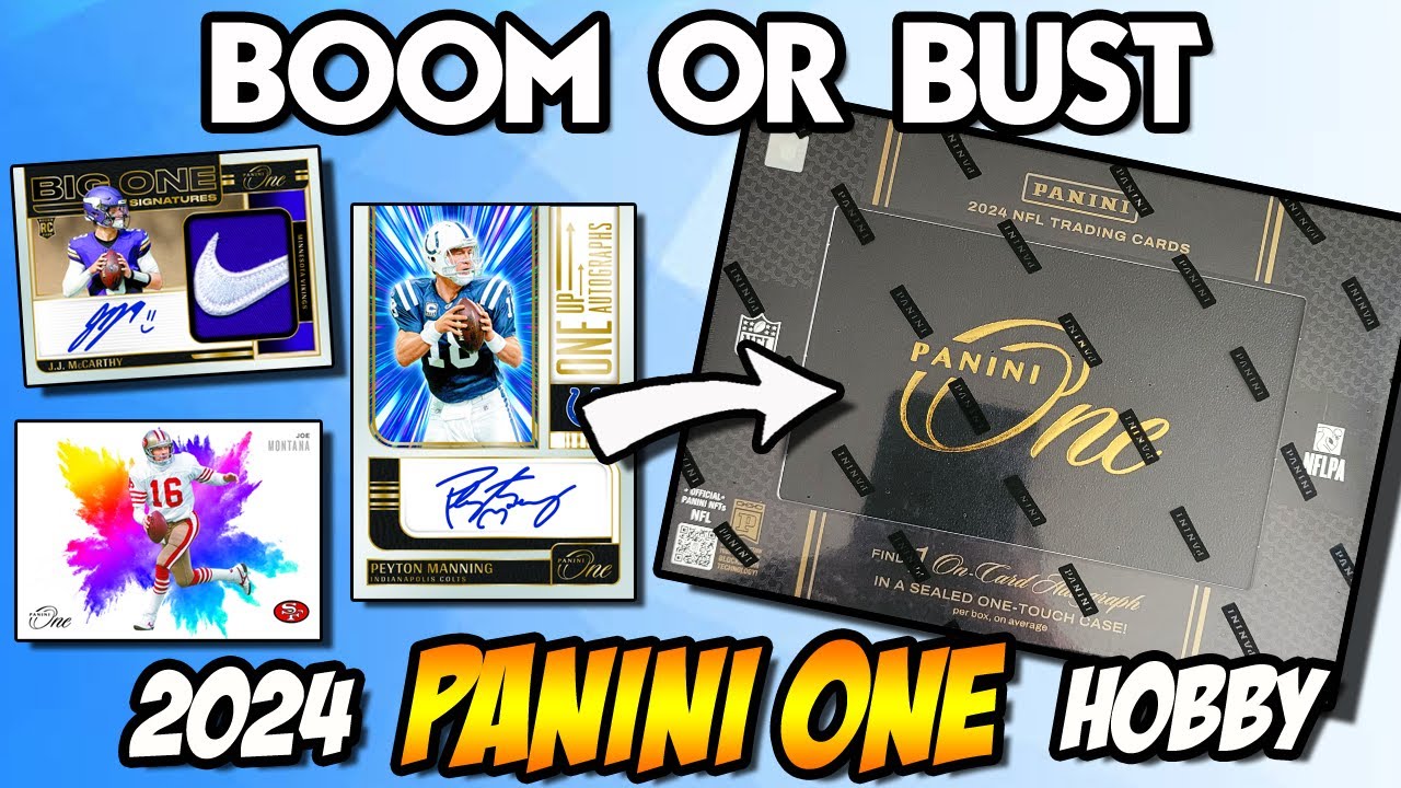 💥 BOOM or BUST 😓 Brand New Release Day Review: 2024 Panini One Football Hobby Box