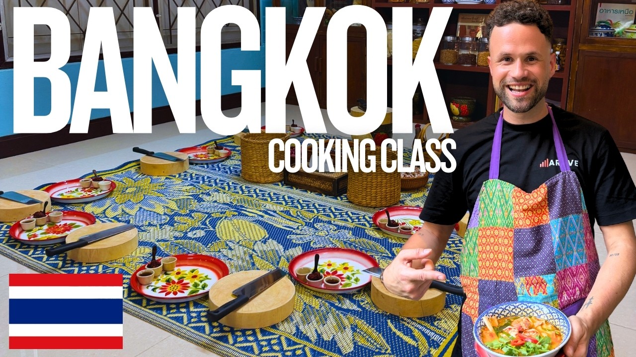 Bangkok Dash & Thai Cooking Class Adventure! 🇹🇭