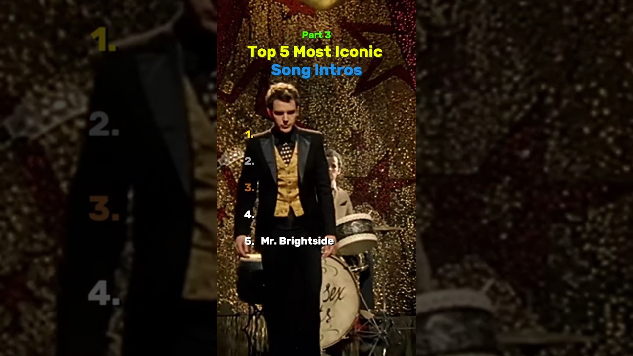 Top 5 Most Iconic Song Intros - Part 3 🔥 #shorts #music #song #intro  #80smusic #90smusic #00smusic