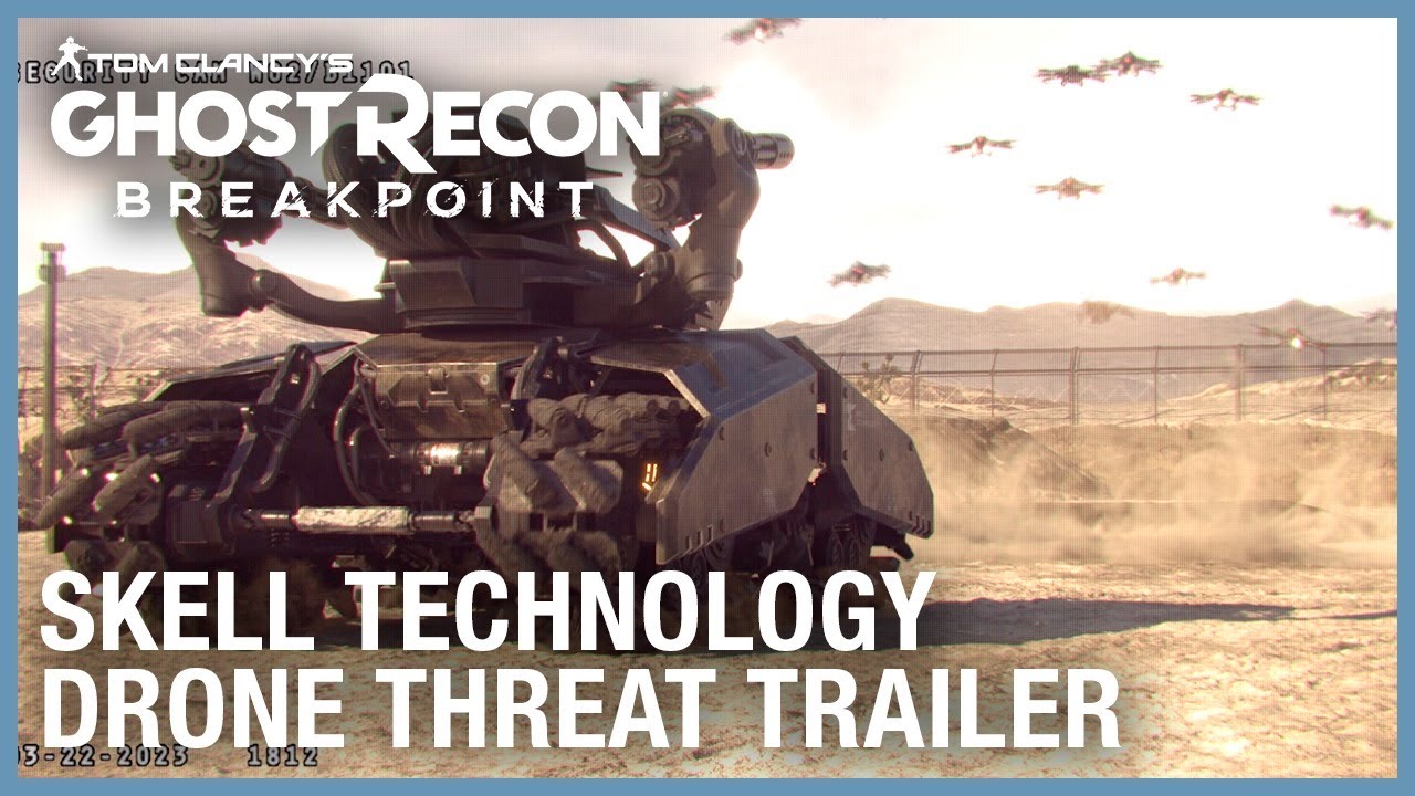 Tom Clancy's Ghost Recon Breakpoint: Skell Technology Drone Threat Trailer | Ubisoft [NA]