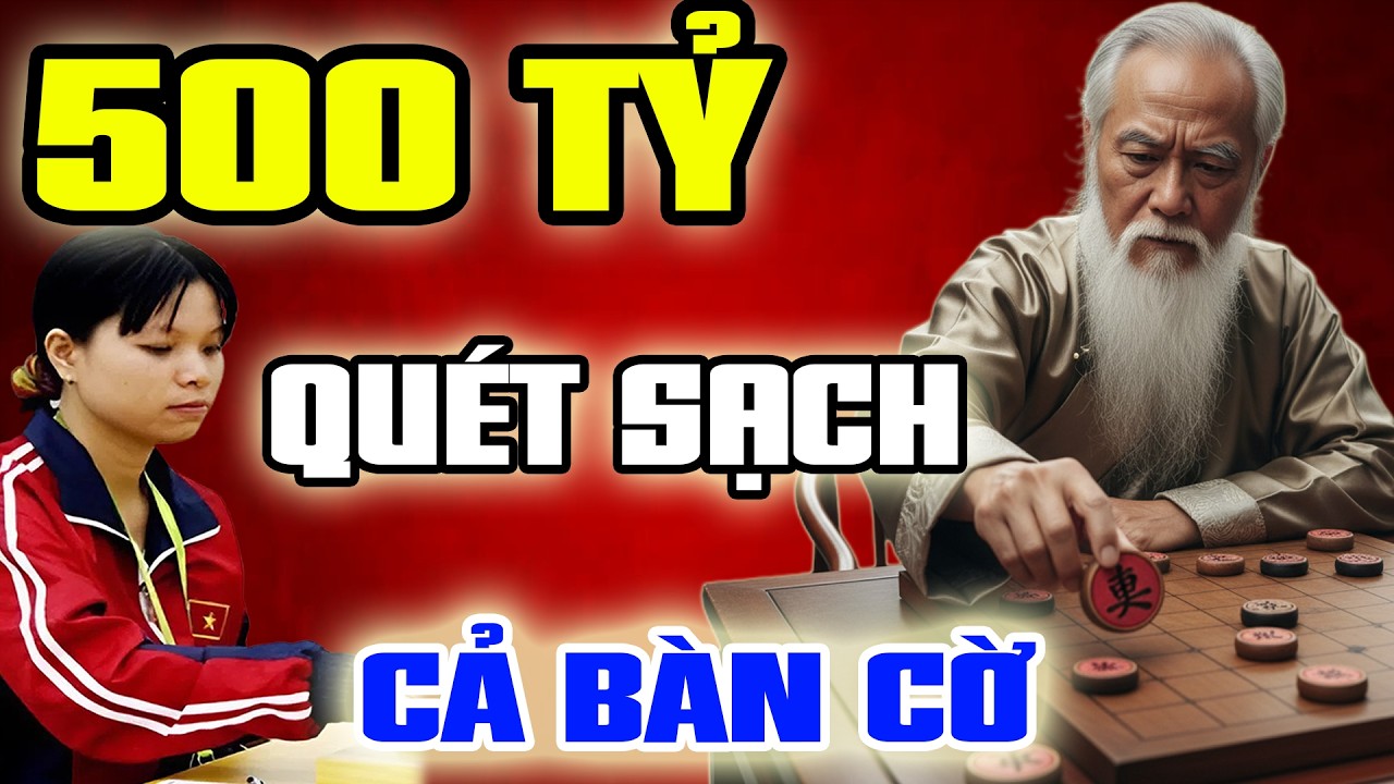 🔴 Trận cờ BÃO TỐ cách khai cuộc Pháo Đầu giông lốc nhất lịch sử , Ngô Lan Hương vs Uyên Đình