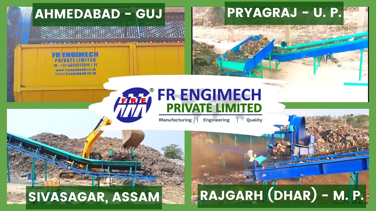 Waste Sorting System Manufacturer for a Zero Waste World  FR Engimech Private Limited #WasteSorting