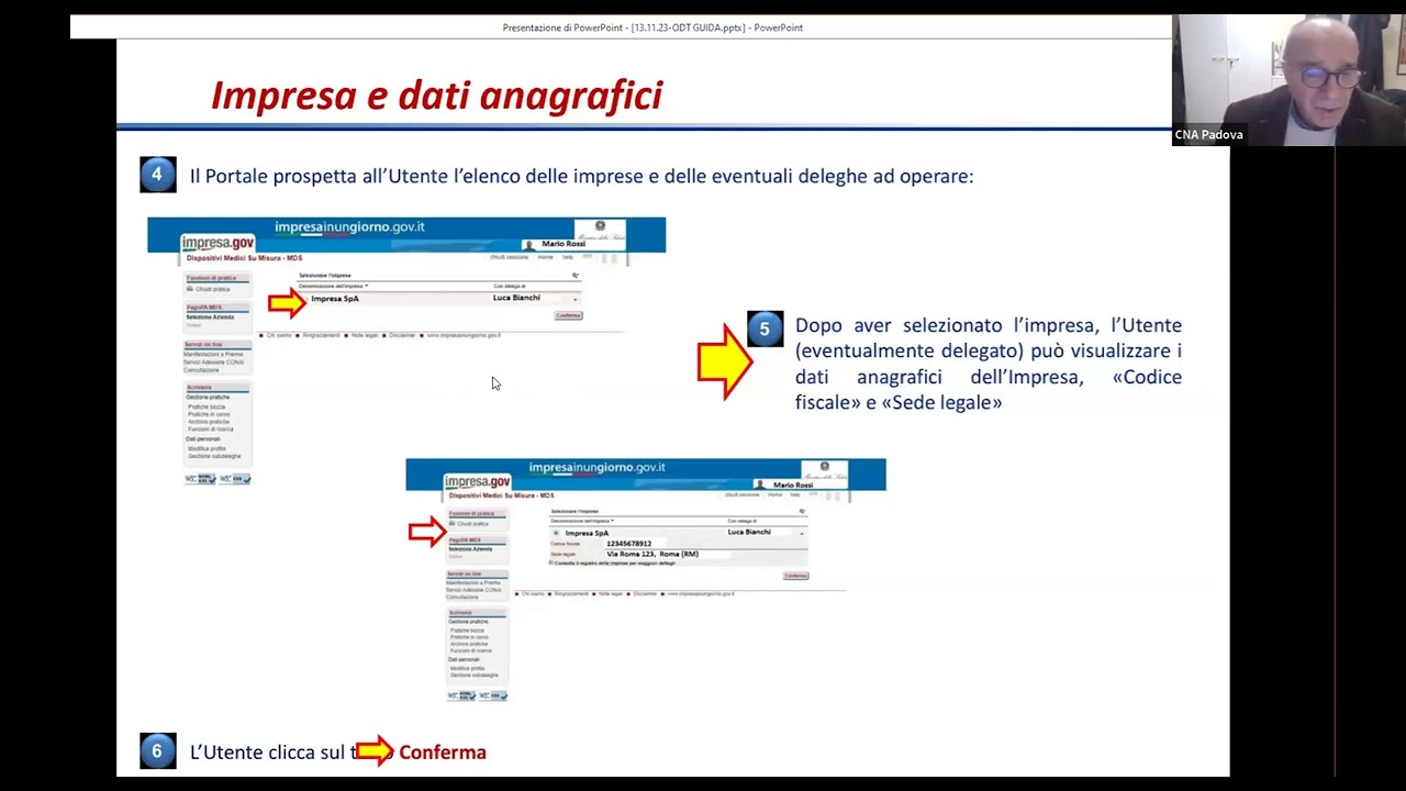 Guida  procedura iscrizione