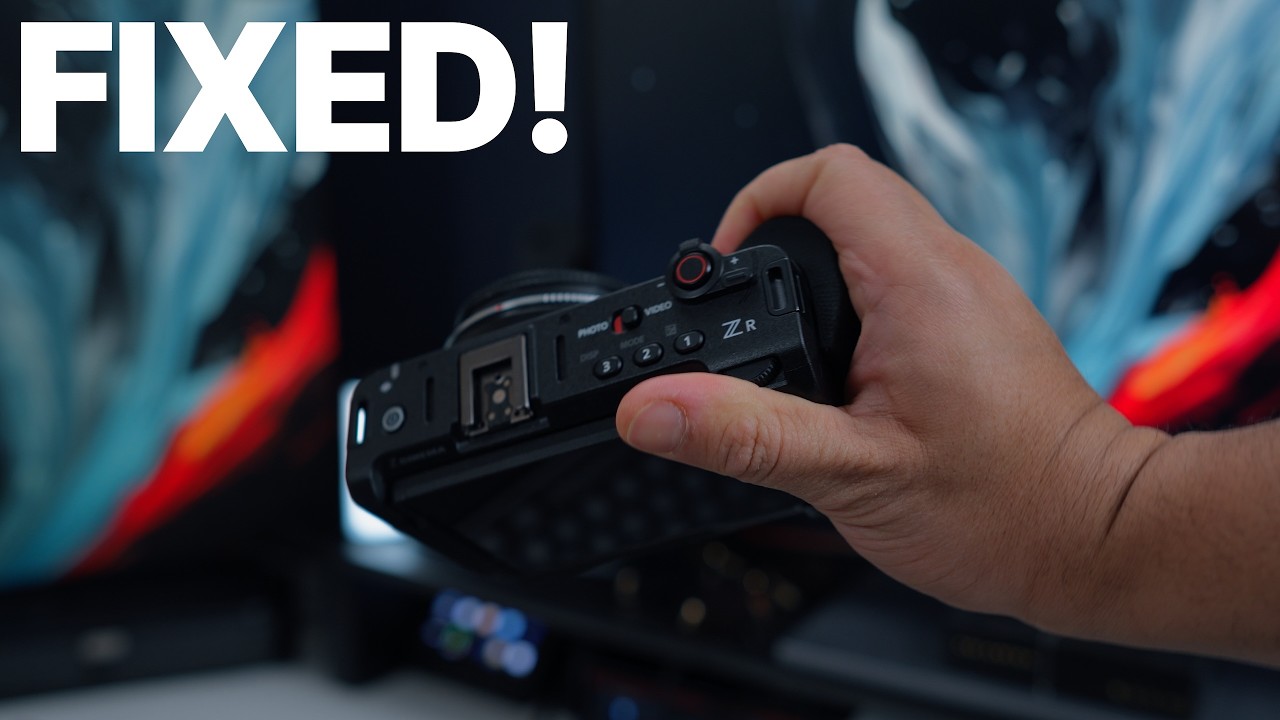 Полуклеточная L-образная конструкция SmallRig для Nikon ZR – наконец-то удобная рукоятка!
