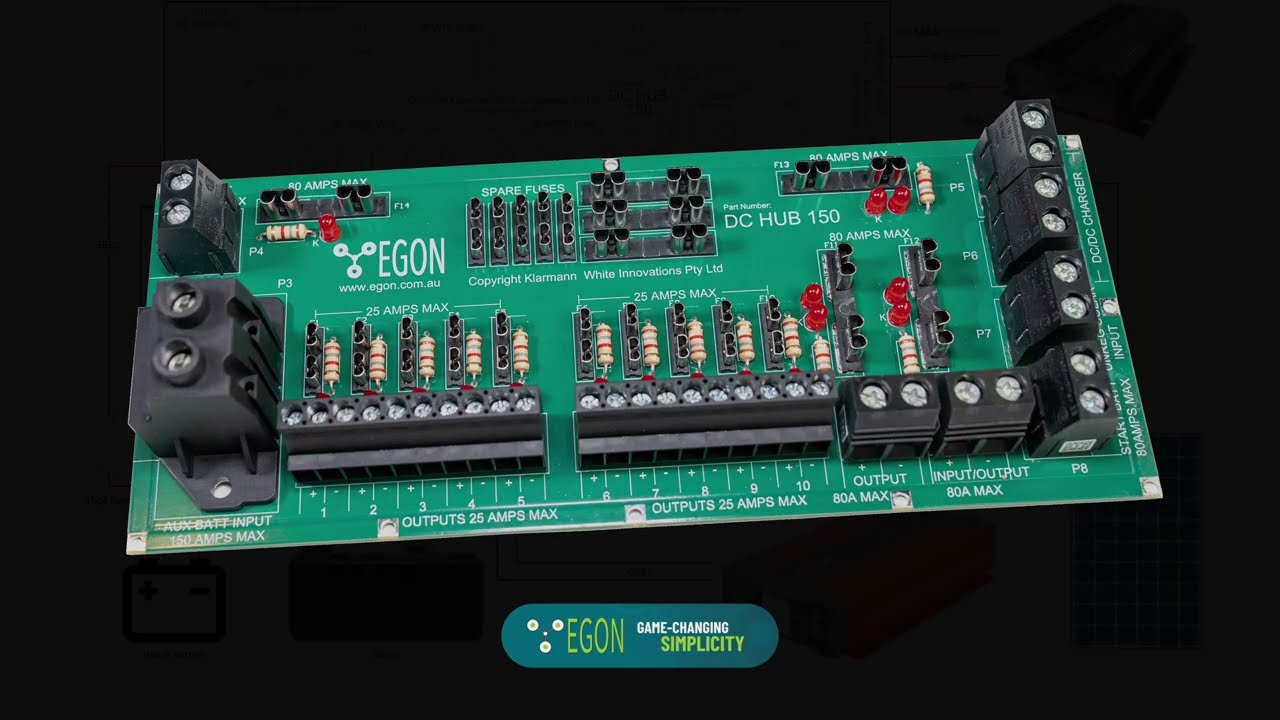 Connecting loads to EGON DC-Hub | EGON