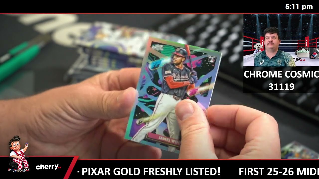 2025 Topps Chrome Cosmic Baseball 1 Box Opening - #31119・Team Based  (Jan 20 4pm)
