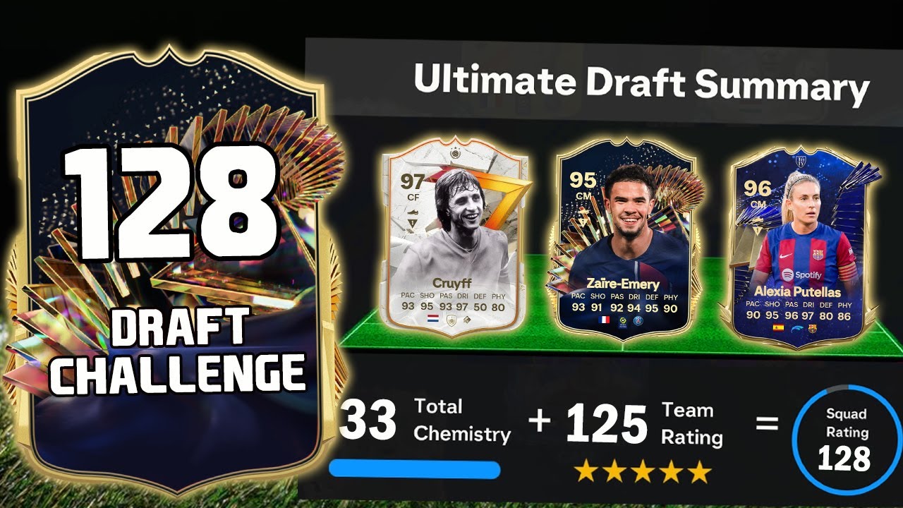 Is The 128 FUT DRAFT POSSIBLE?? Challenge ACCEPTED! ✅ FC 24 Ultimate Team