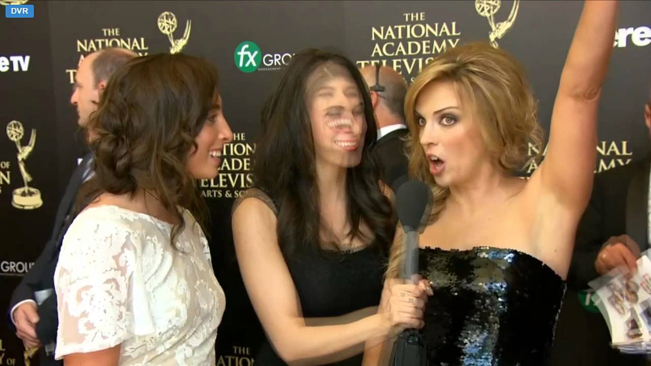 Kelly Sullivan Red Carpet Interview Daytime Emmys 2014
