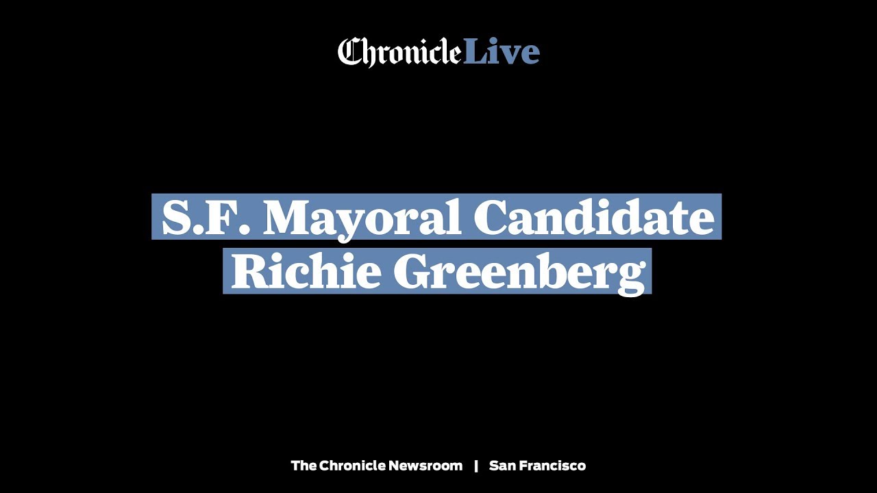 S.F. Mayoral Candidate Richie Greenberg