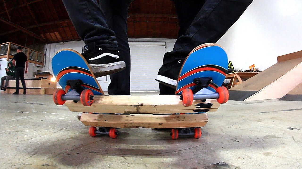 Скейтборд для двоих. Неужели это возможно?! | You Make It, We're Skate It. Эпизод 101