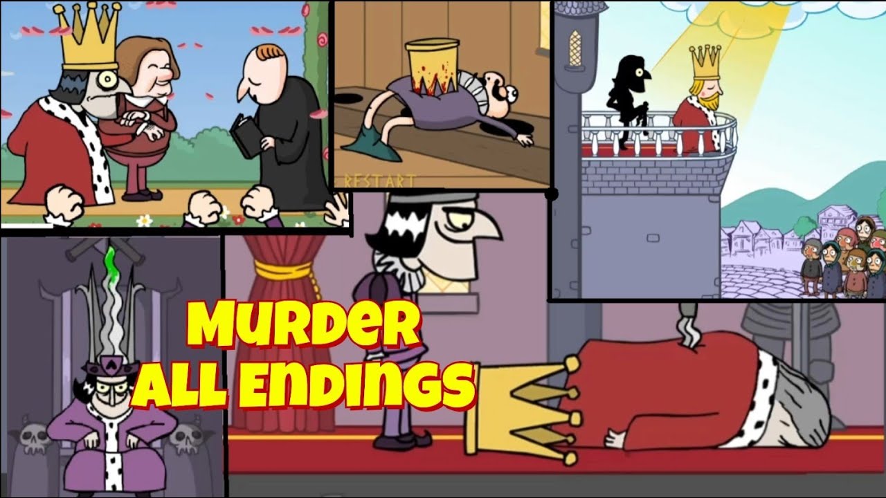 Murder Game - All Endings 2025 ! Gameplay