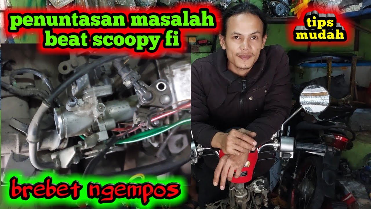 beat scoopy fi brebet !!! ngempos susah hidup !!!