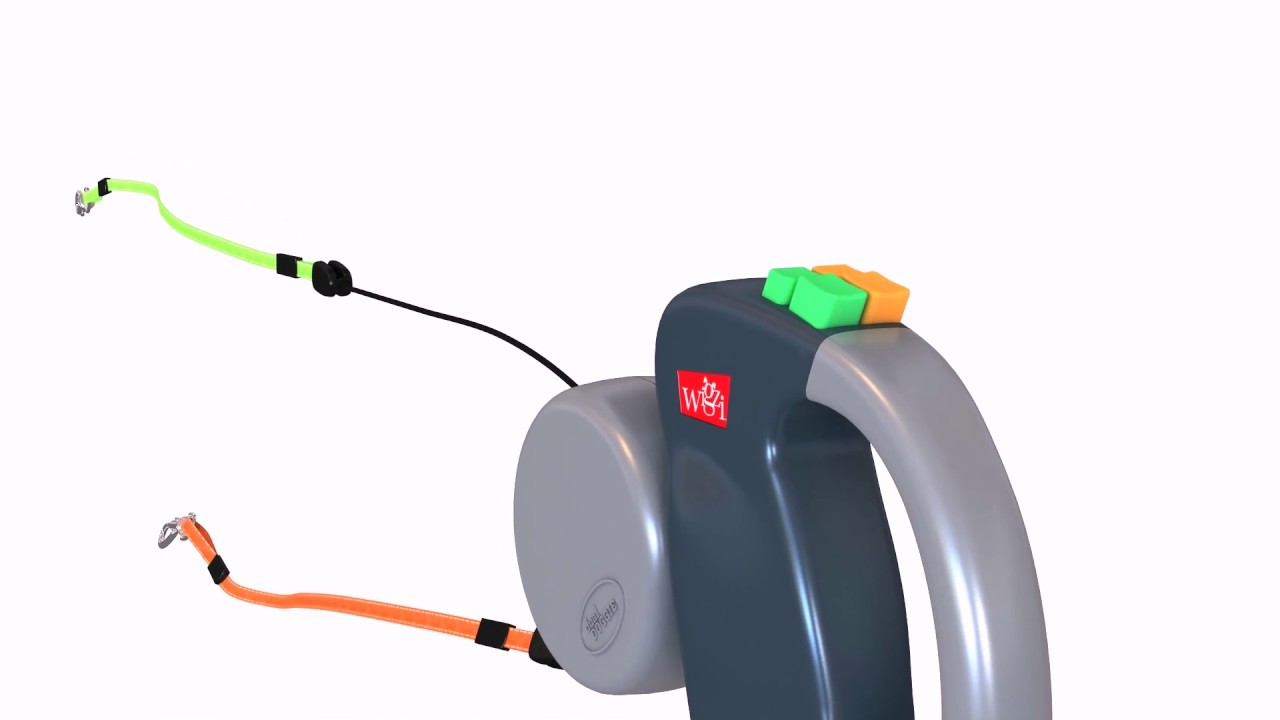 Wigzi Dual Doggie Automatik Rollleine