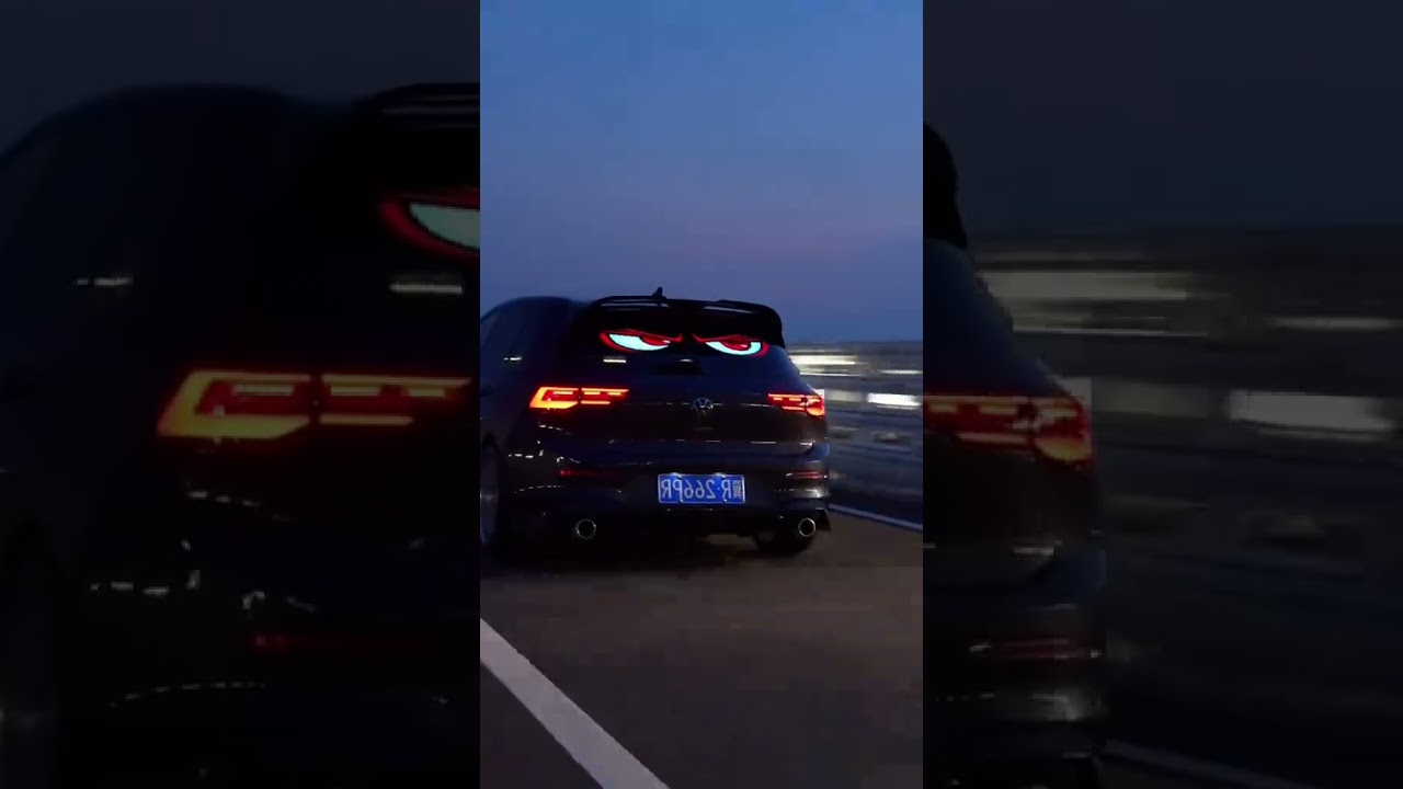 Miootly App & Remote Control Devil Eyes Light – Flexible Matrix RGB Mod for Cars