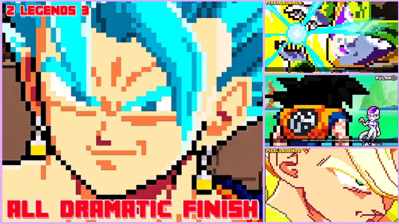 🔥Z LEGENDS 3✨ALL DRAMATIC FINISHES