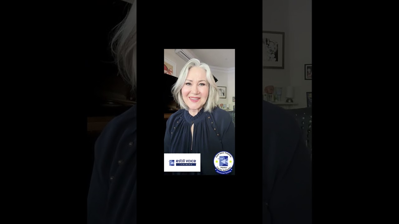 My Estill Voice Journey. Come train with me | Essential Voice #shorts