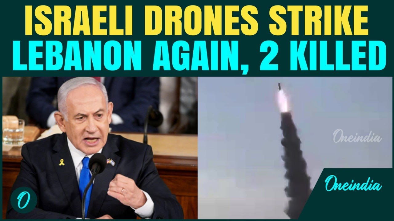 Israel VIOLATES Lebanon Ceasefire Again: Deadly Drone Strikes Kill Two, Injure Civilians In Mahrouna