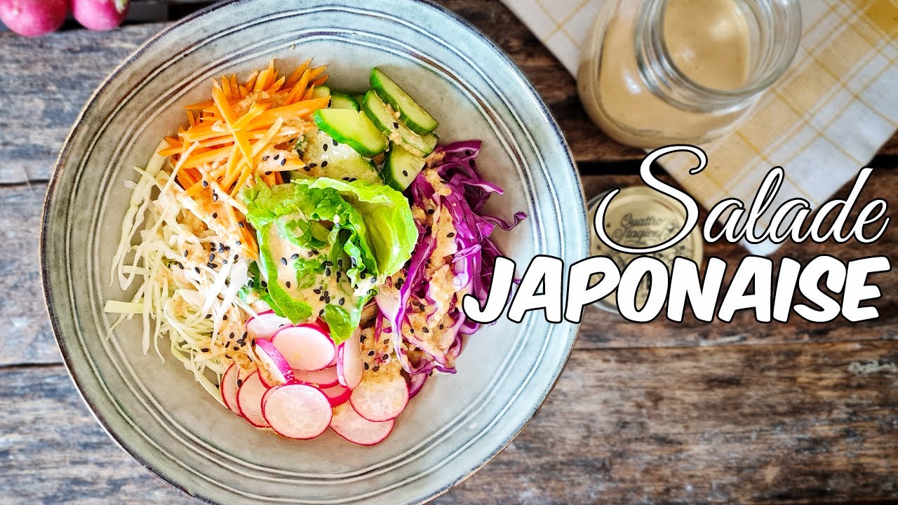 Salade japonaise - Recette facile - Le Riz Jaune