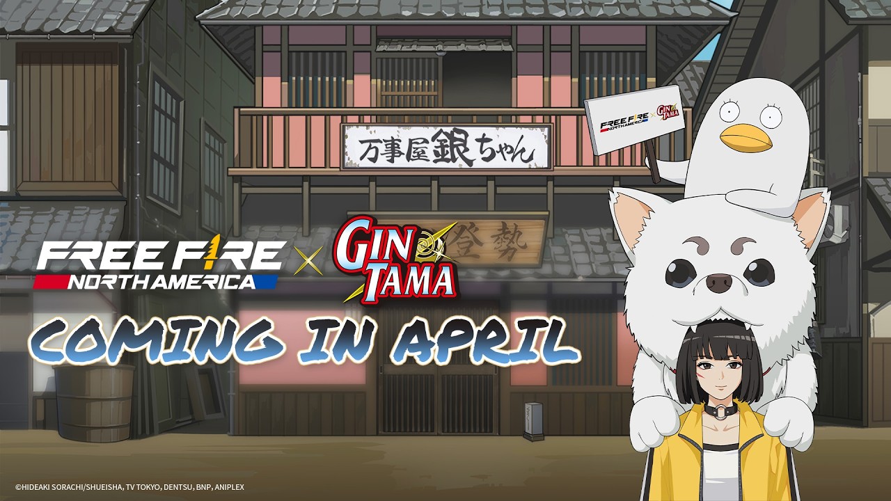 Free Fire x Gintama launches this April | Free Fire Official