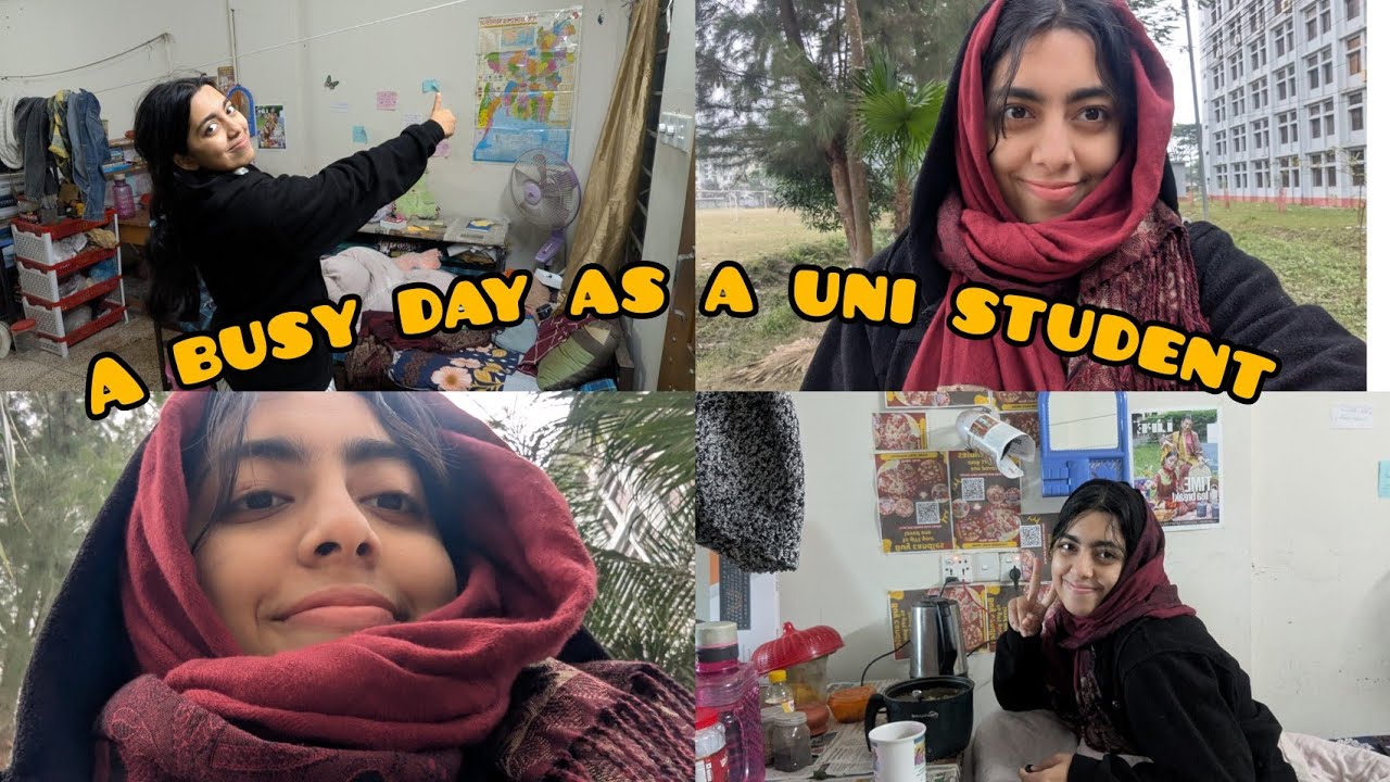 A whole day long vlog as a university student on vacation! GSTU #minivlog #UniversityLifeBD #univlog
